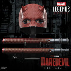 Marvel Legends Series Daredevil: Born Again Premium Roleplay Mask and Billy Club