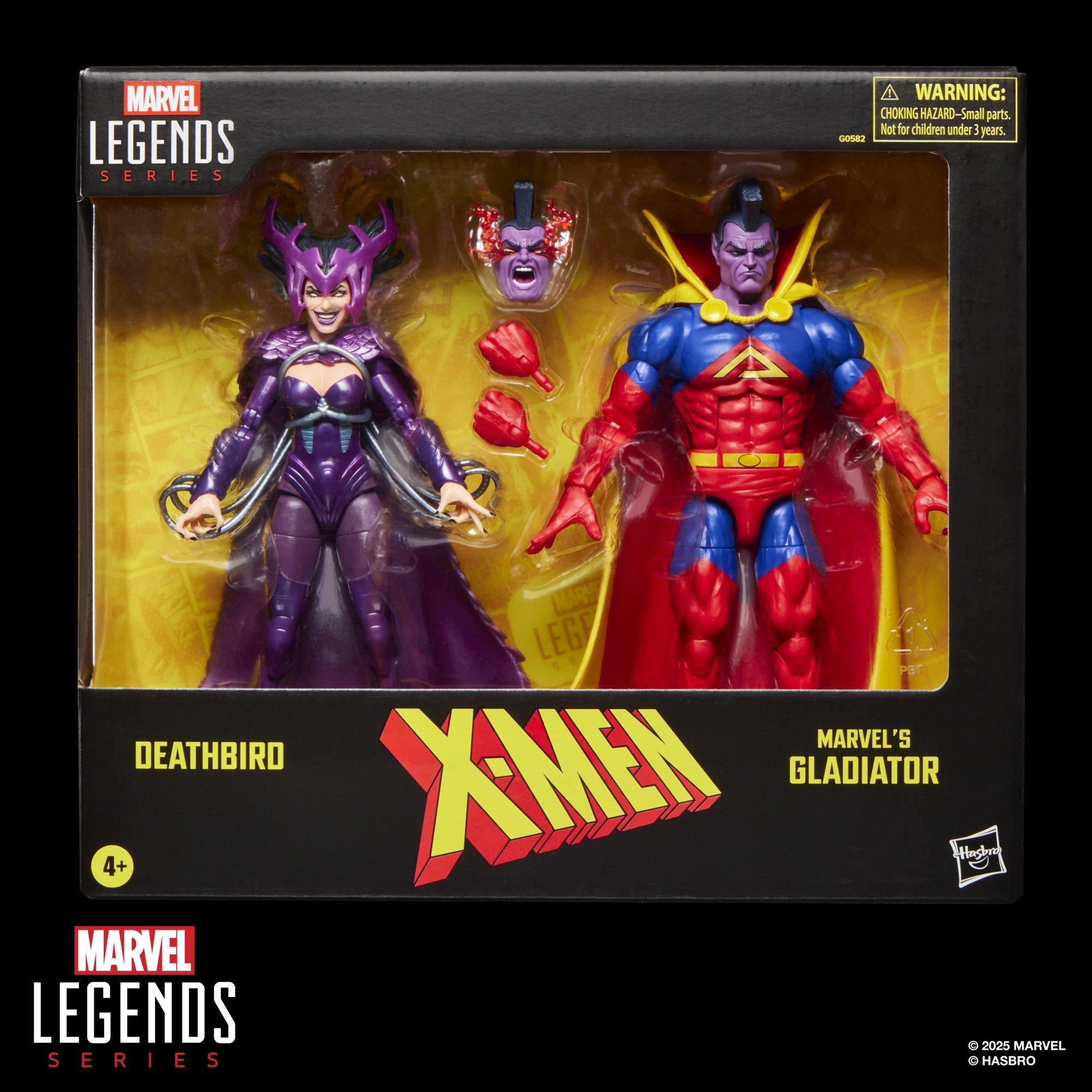 Marvel Legends Series X-Men Deathbird & Marvel’s Gladiator