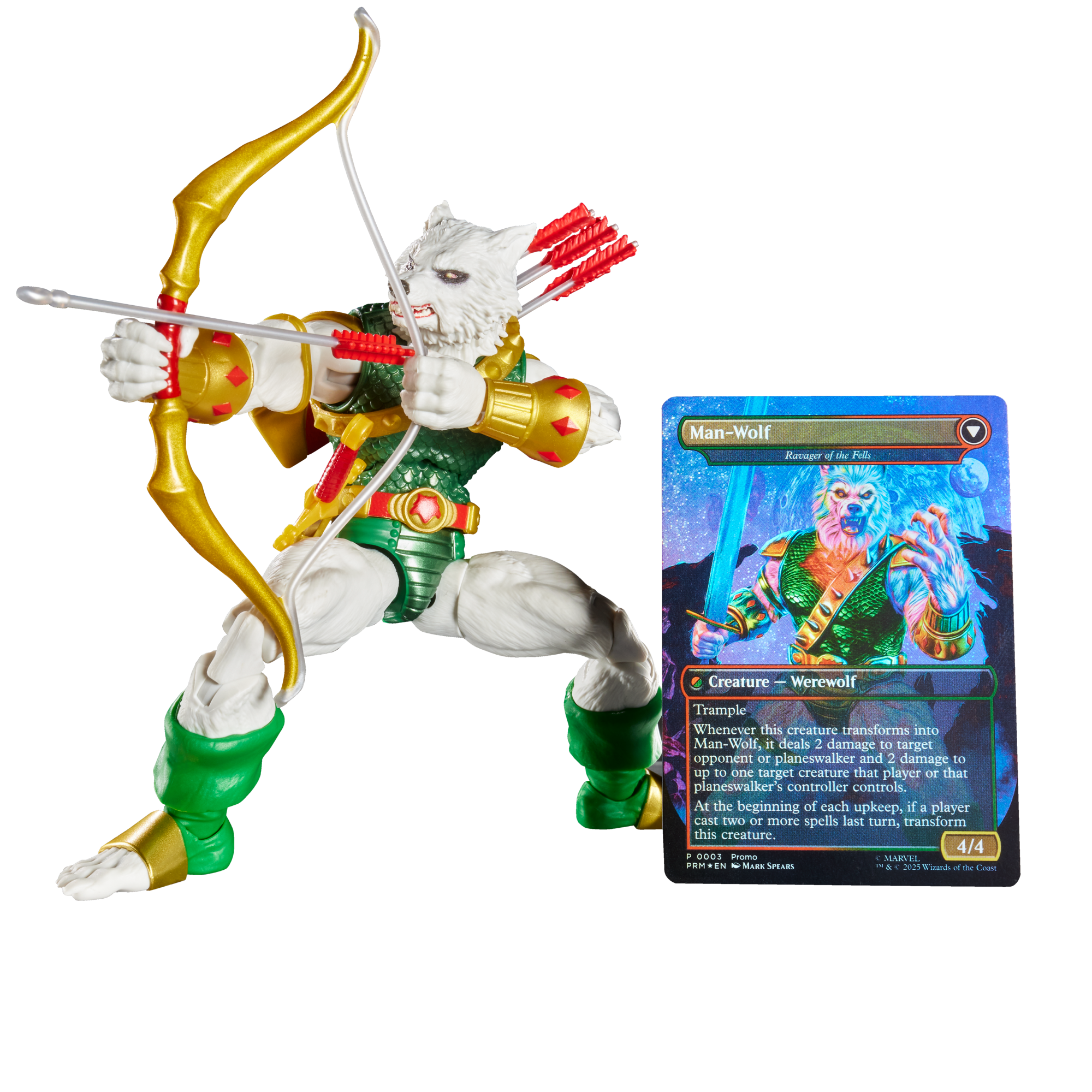 Marvel Legends Series Magic: The Gathering Man-Wolf