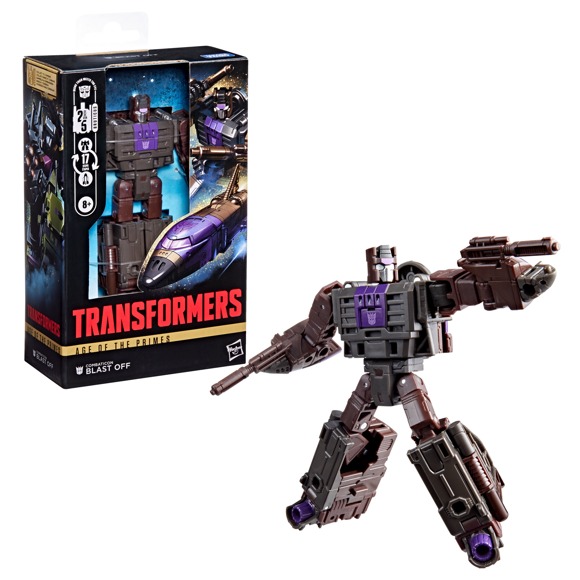Transformers Age of the Primes Deluxe Class Combaticon Blast Off