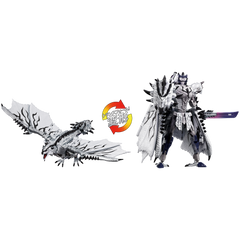 Transformers Takara Tomy Monster Hunter Silver Rathalos Prime