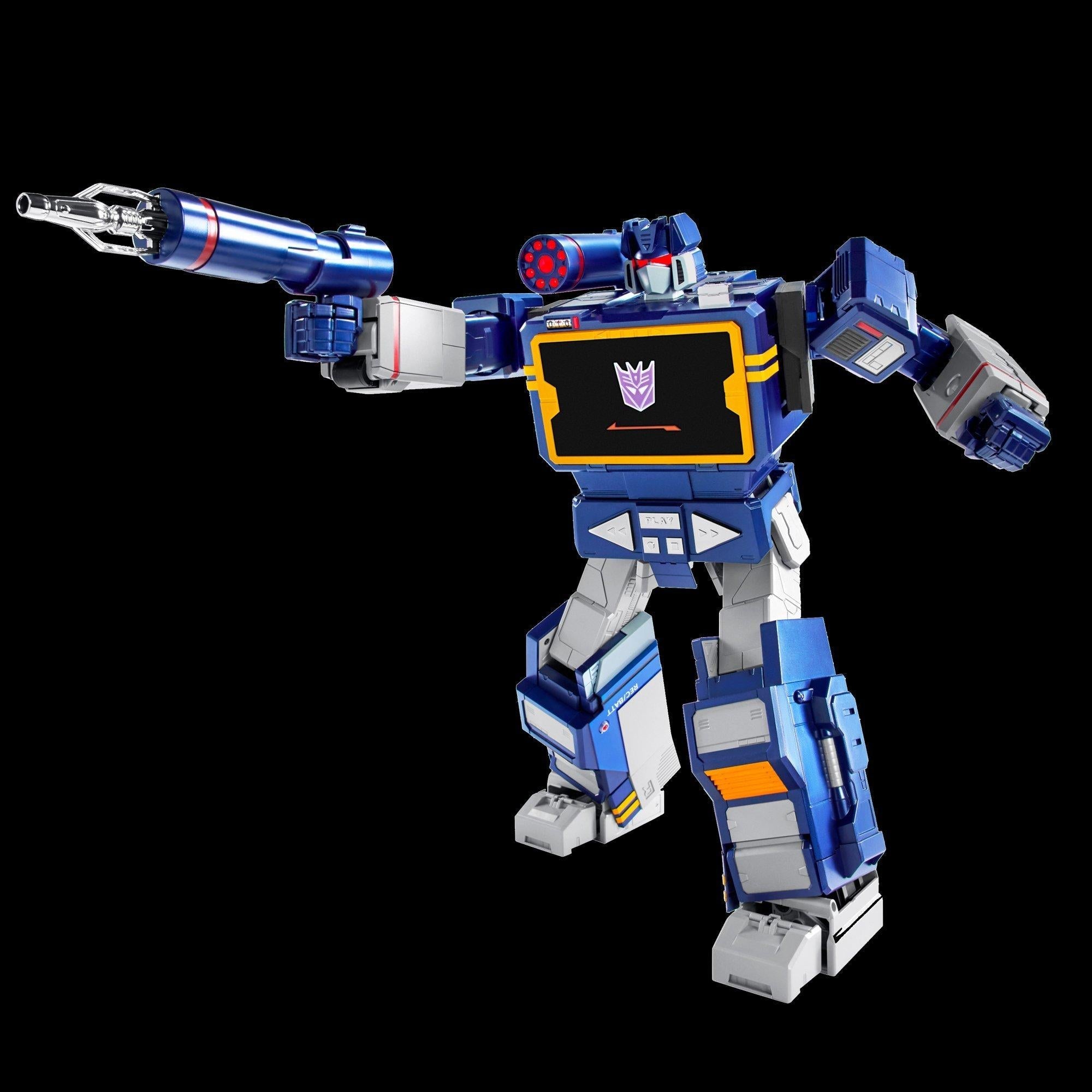 Transformers G1 Flagship Soundwave Auto-Converting Robot by Robosen