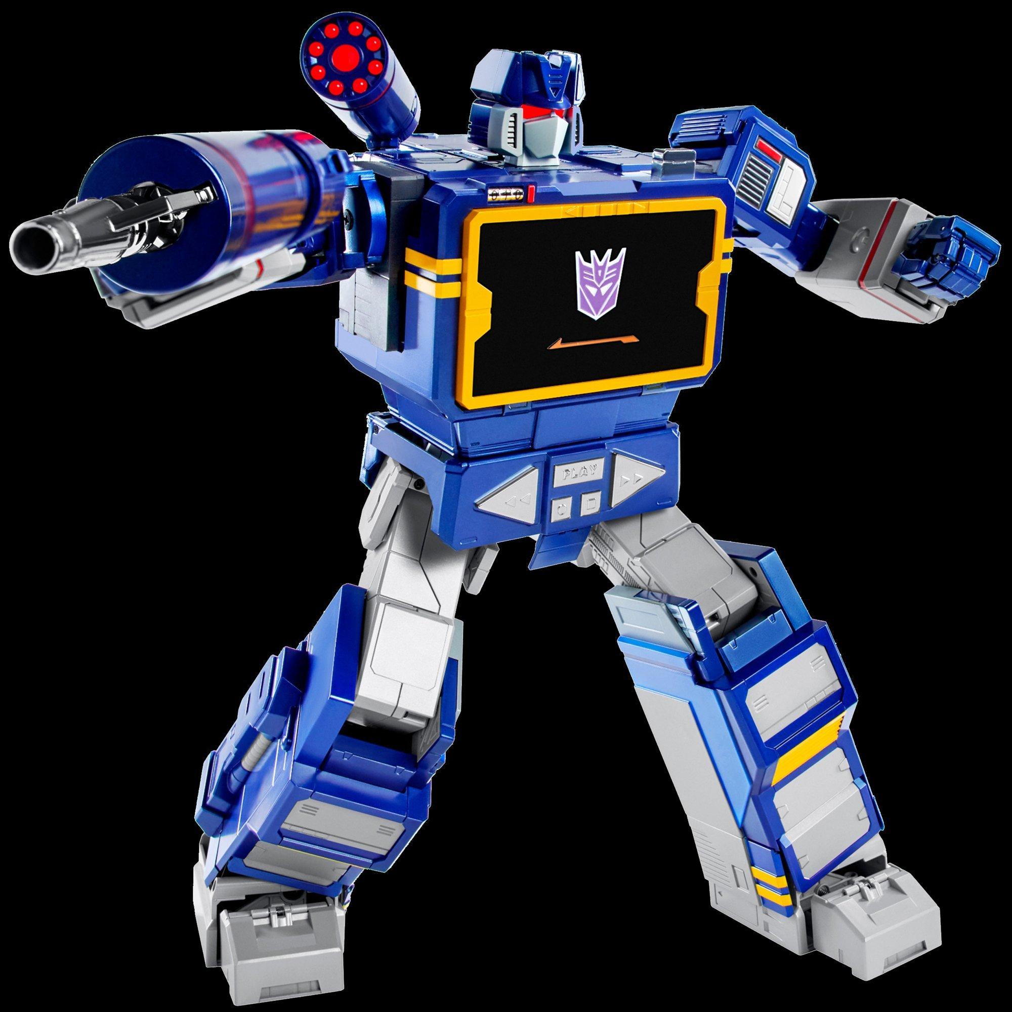 Transformers G1 Flagship Soundwave Auto-Converting Robot by Robosen